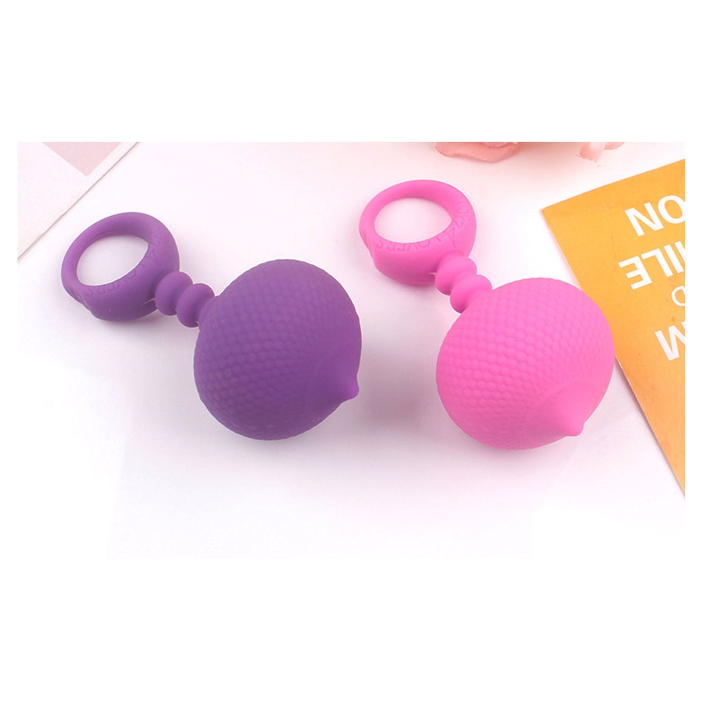 Floating Ice Cream Silicone Anal Plug Ring For Cou