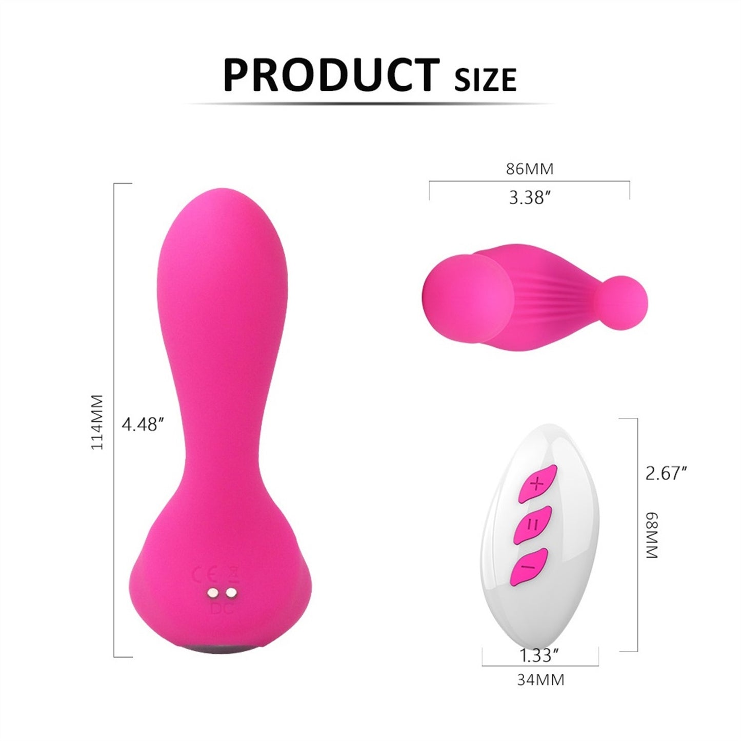 Silicone Amal Plugs Sex Toys For Couples Black/Pur