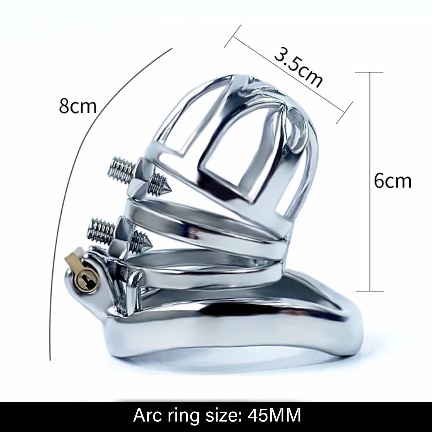 304 Stainless-steel Master Slave Metal Cage Ring W