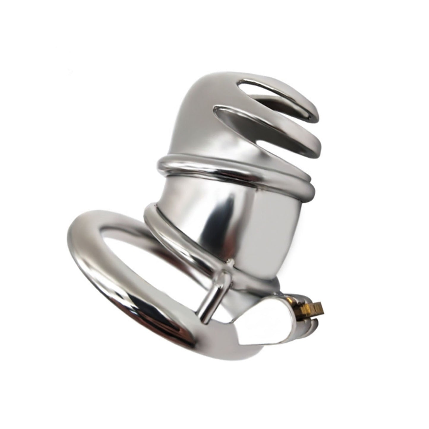 Stainless Steel  Chastity LockMetal Protection cag