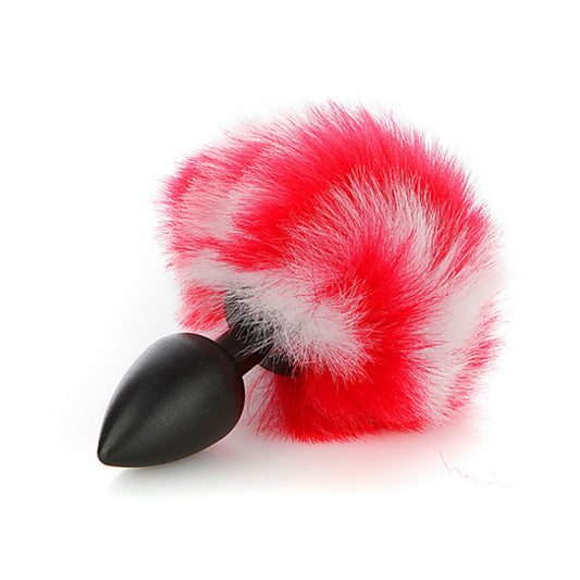 Removable Imitation Rabbit Ball Tail Stainless Ste