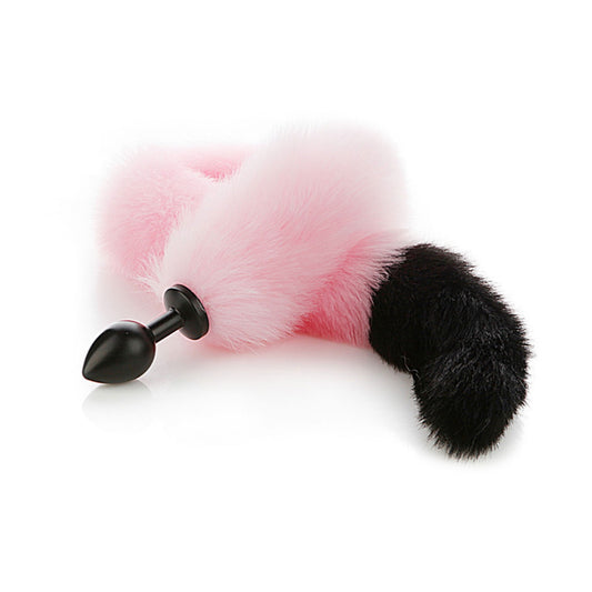 Removable Imitation Fox Tail Anal Plug For Couple 