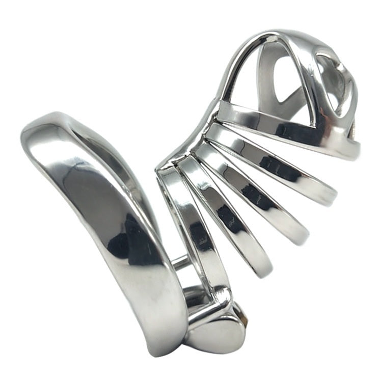 Male Cock Cage Chastity Device, Stainless Steel Ha