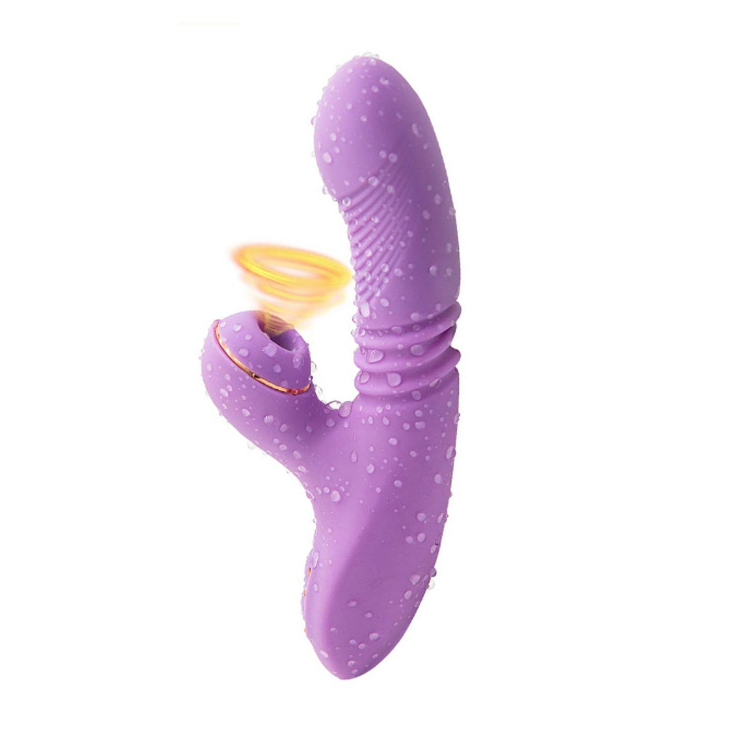 Women's automatic retractable masturbation sucker 