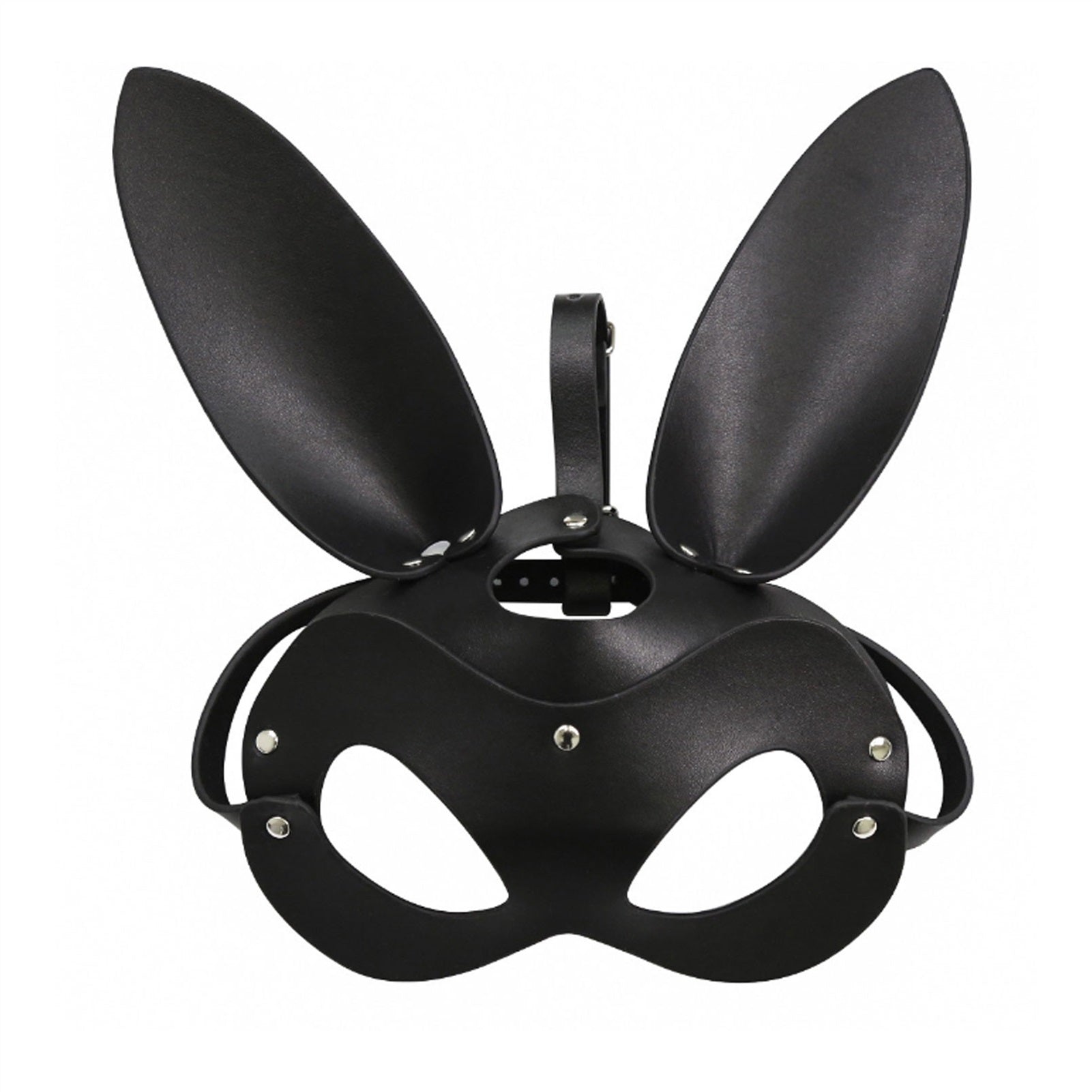 Leather Bunny Mask Sexy Eye Mask Disco Dancing Dre