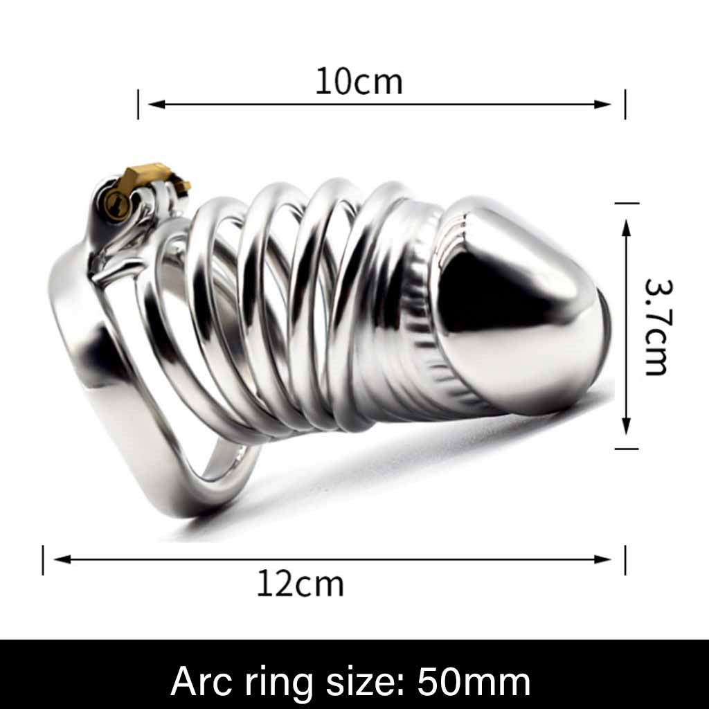 Stainless Steel Cock Cage,Male Chastity Device,Pen