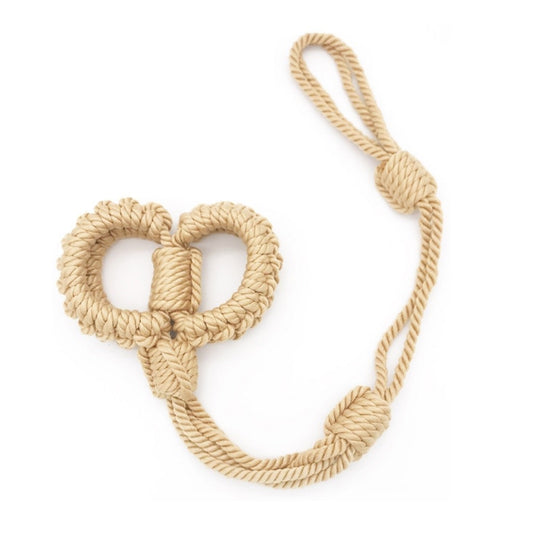 Sm Tied Hemp Rope For Couples Pull Handcuffs Ankle