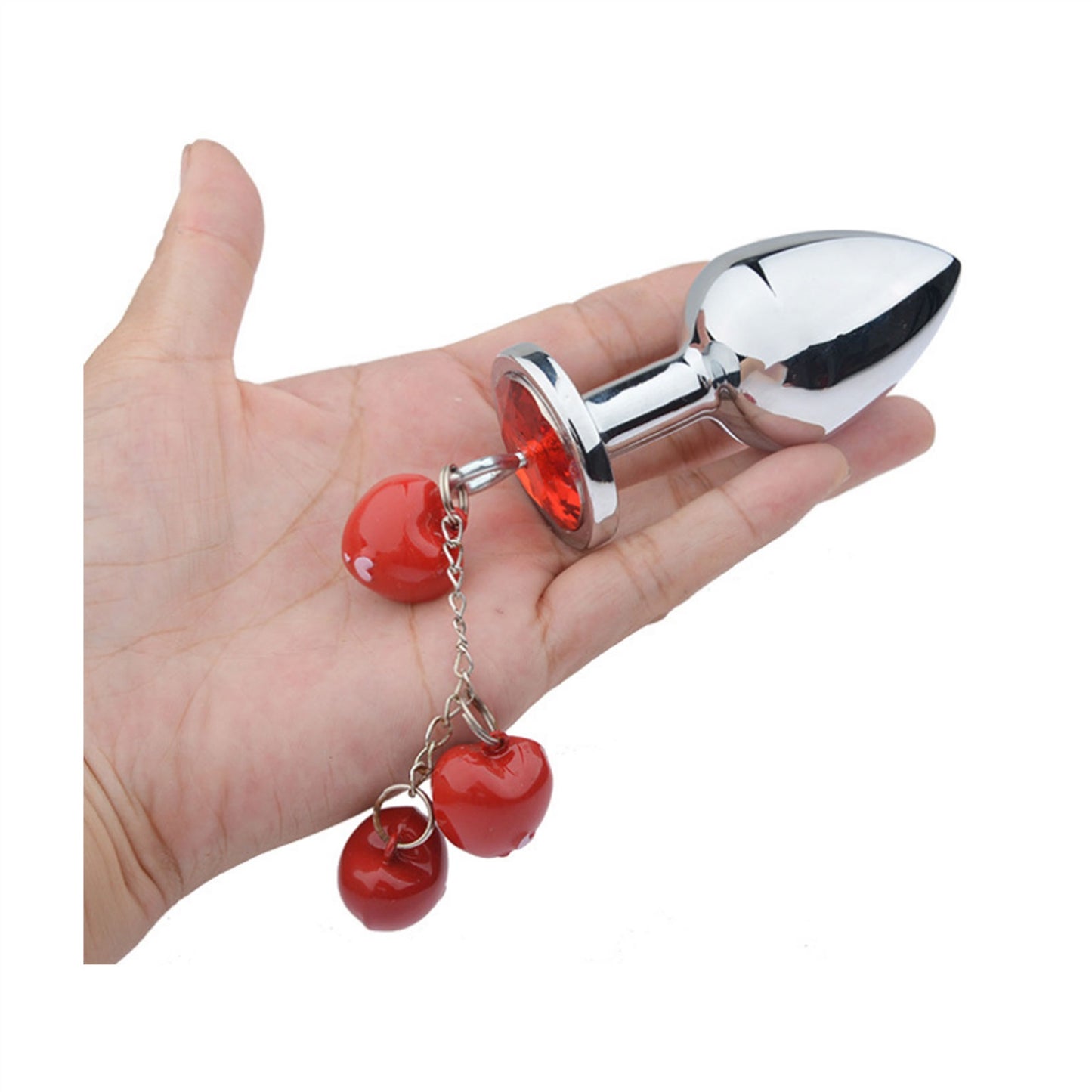 Bell Heart Shape  Anal Plug Ring For Couple Game B