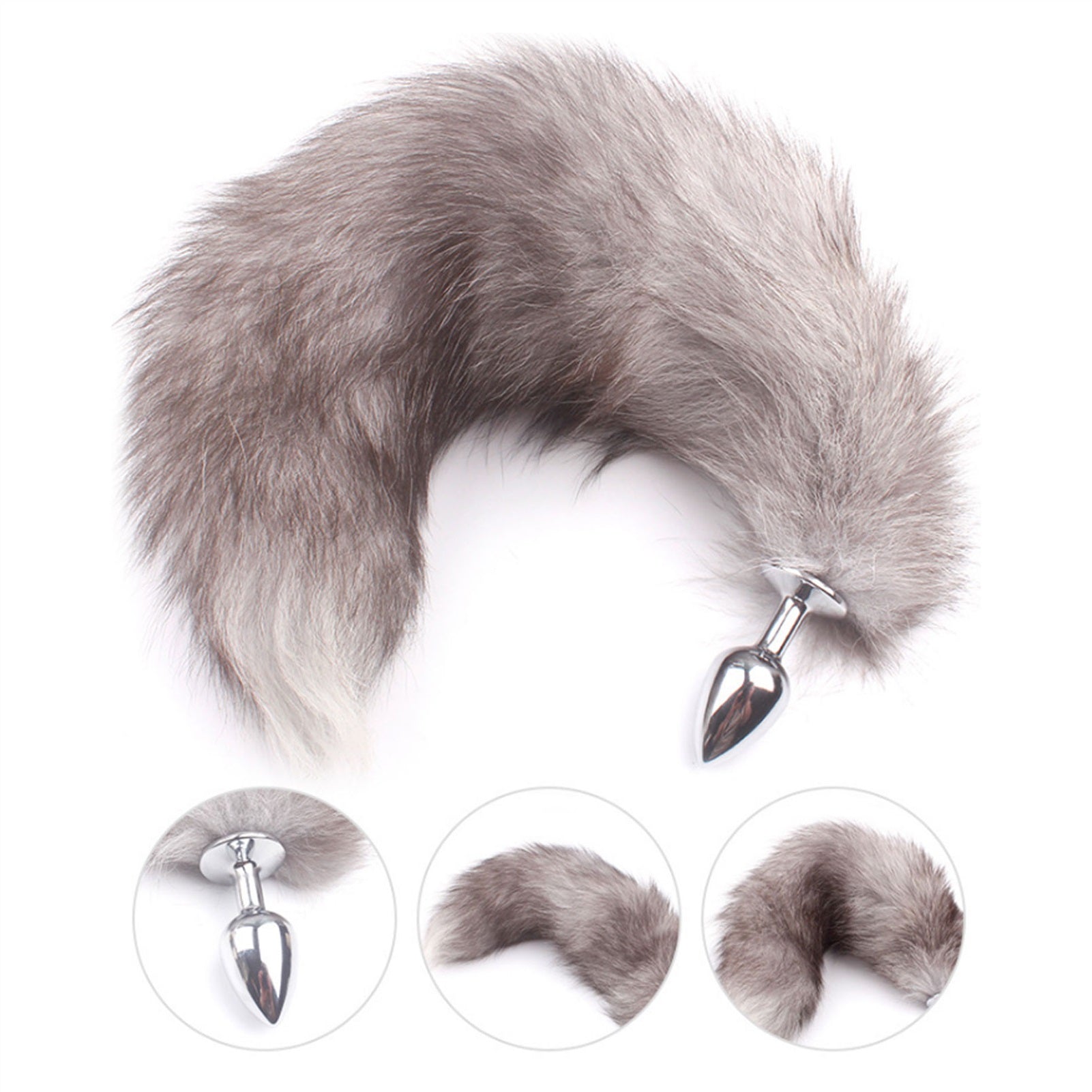 Fox Tail Trumpet Anal Plug Ring For Couple Game Be