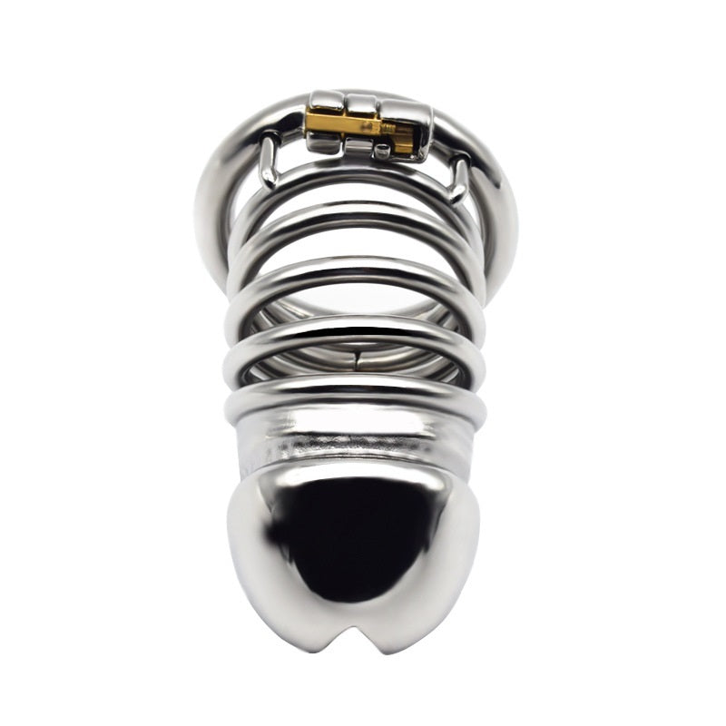 Stainless Steel Small Male Chastity Device Ergonom