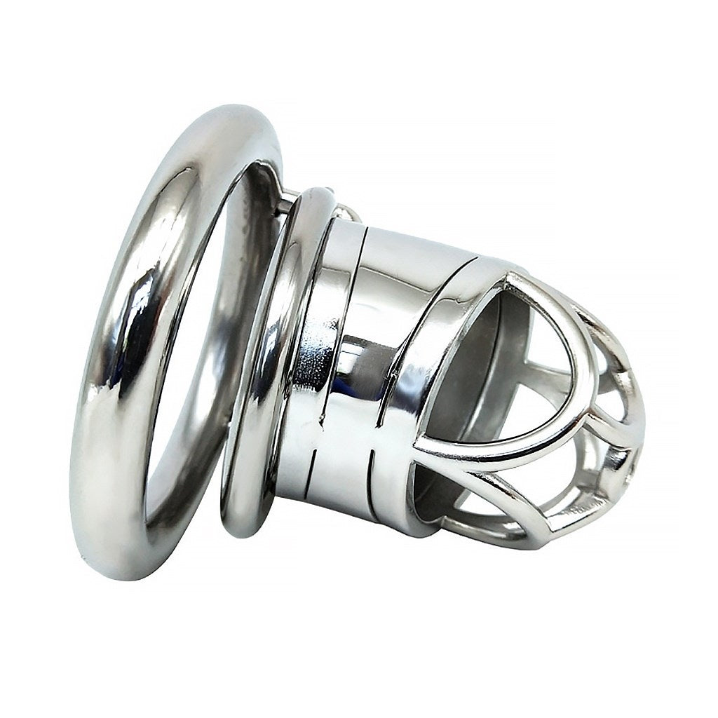 304 Stainless-steel Master Slave Chastity Device M