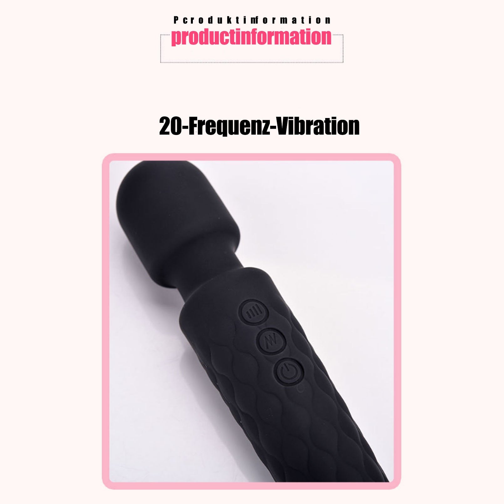 20 frequency rechargeable strong vibration female 