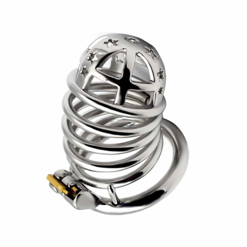 Stainless Steel Cock Cage,Male Chastity Device,Pen