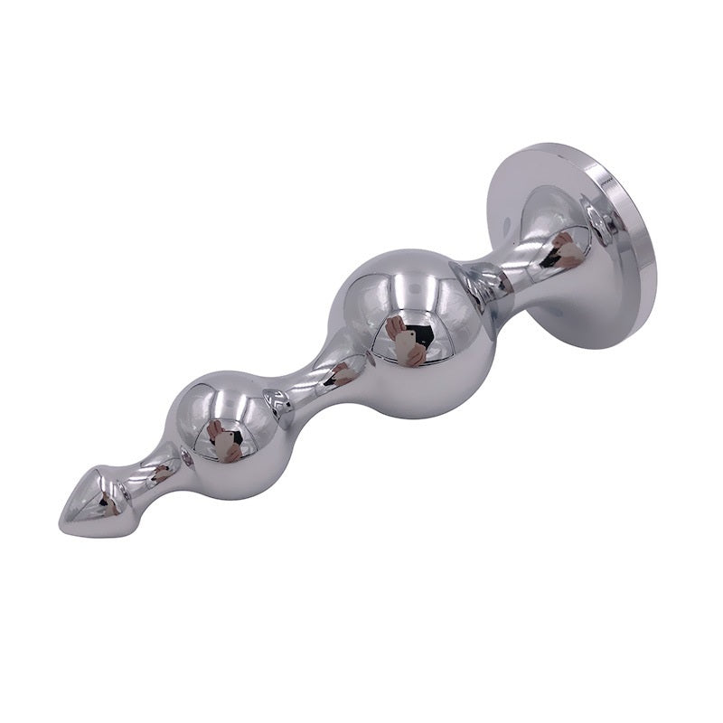 Anal Plug Anal Beads 3 Beads Stainless Steel Butt 