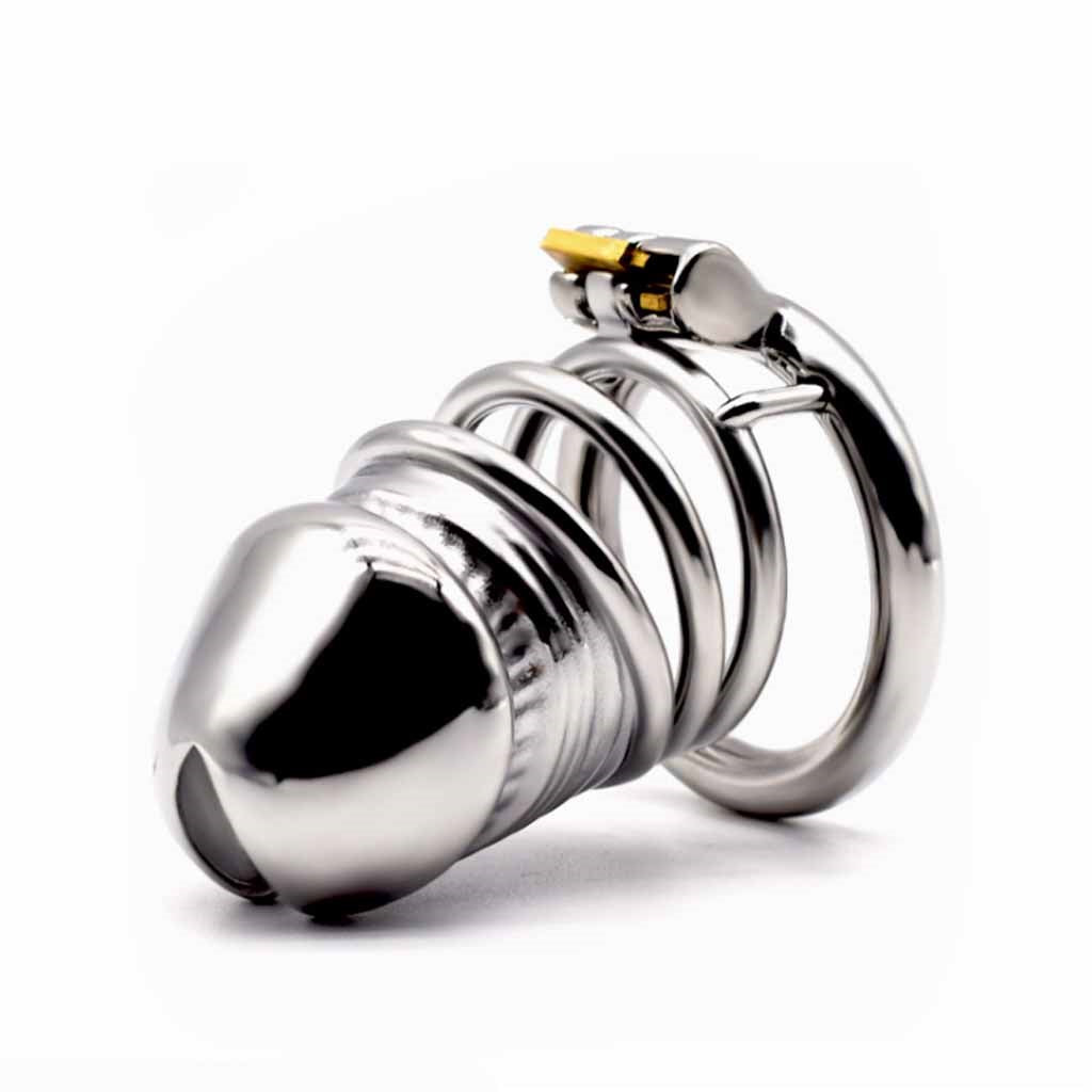 Metal Chastity CockCage Device Male Penis Cage BDS