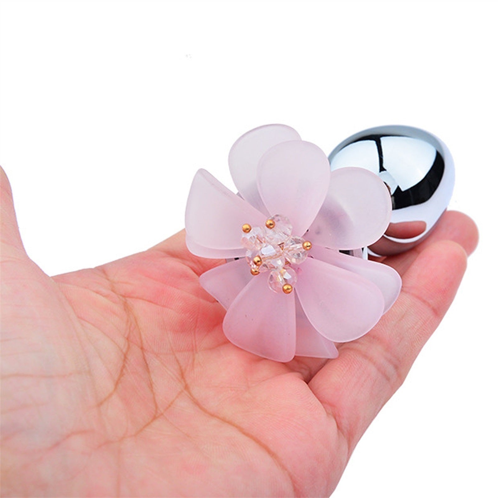 Flower Petal Bud Metal Adult Toy Stainless Steel A