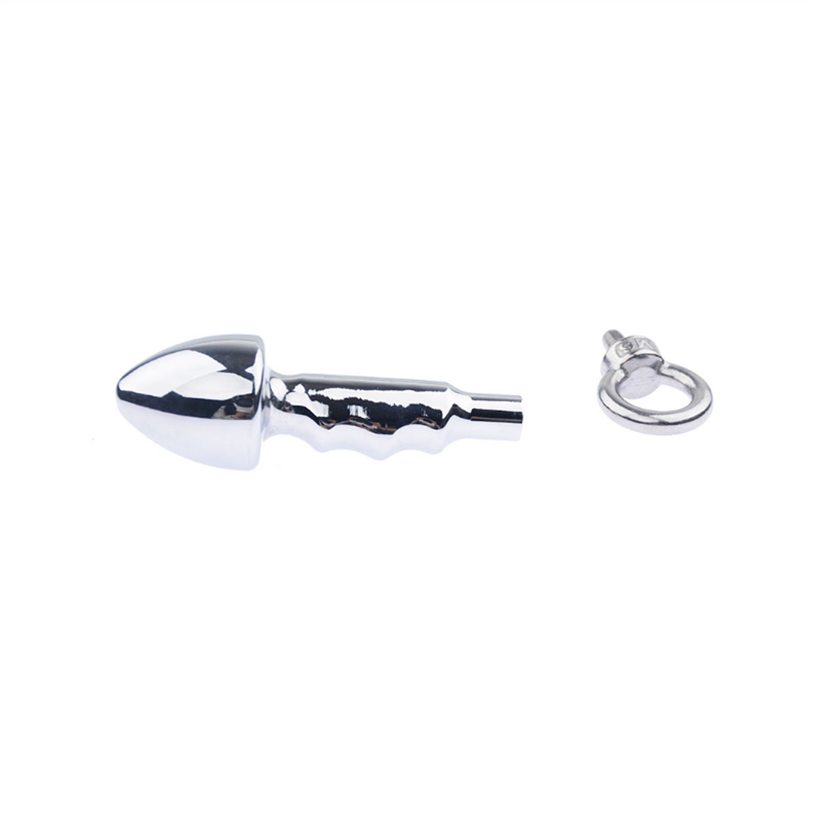 Beads Adult Toy Metal Anal Plug Ring For Couple Ga