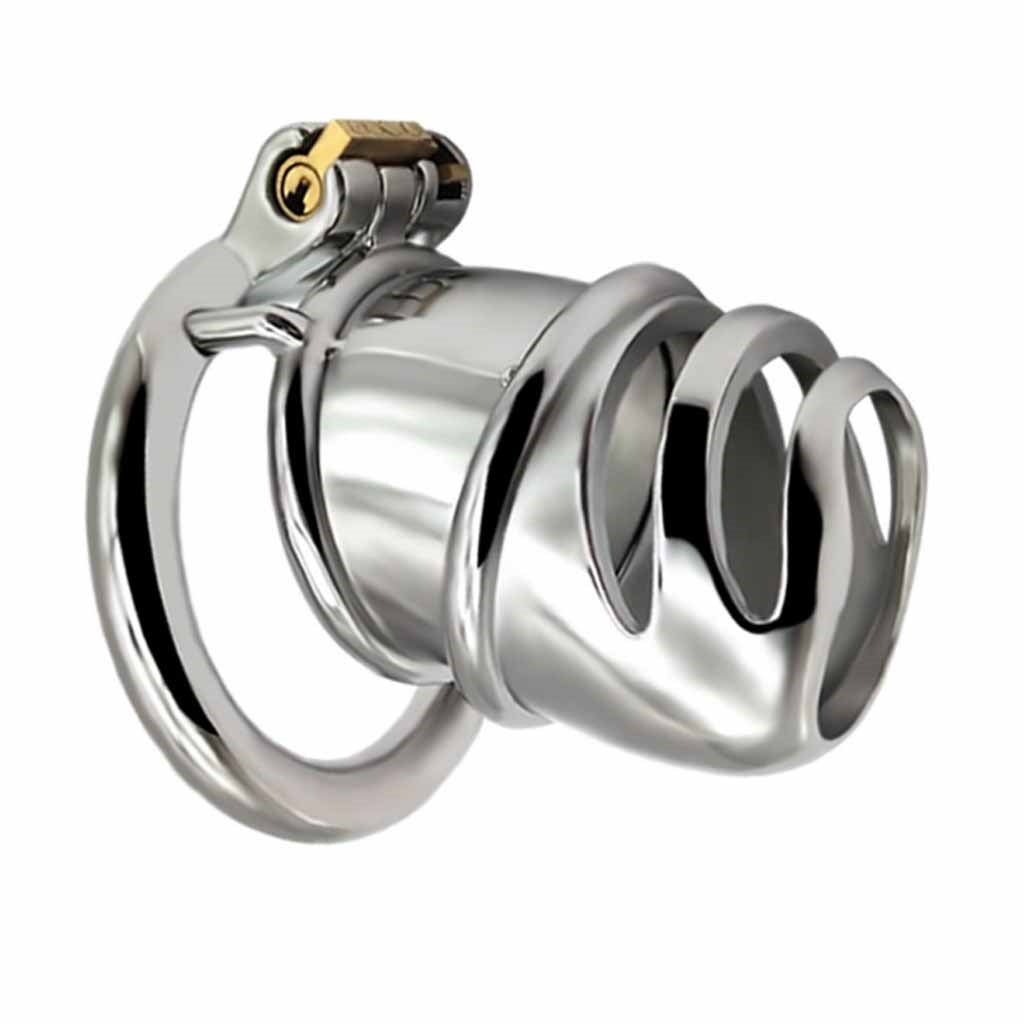 Metal Male Chastity Device Steel Stainless Cock Ca