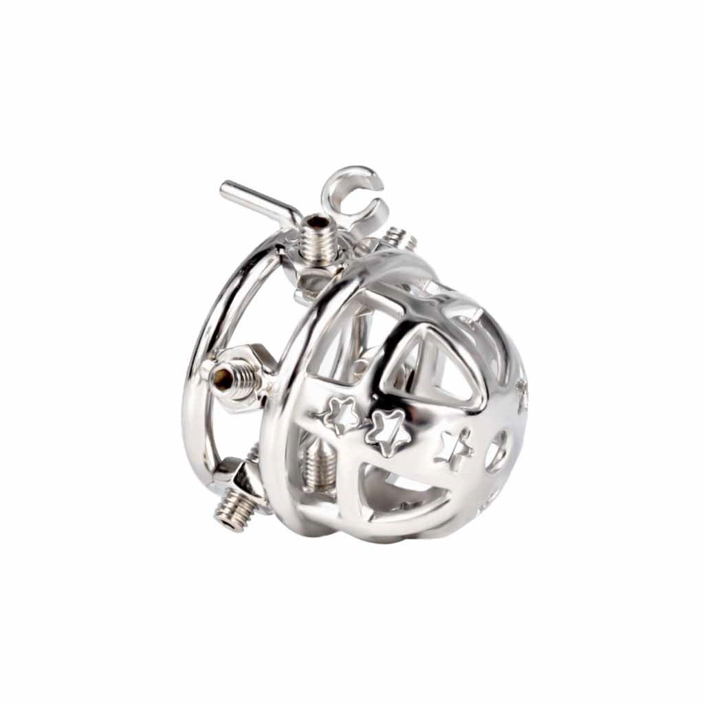 Male Cock Cage Chastity Device, Stainless Steel Ch