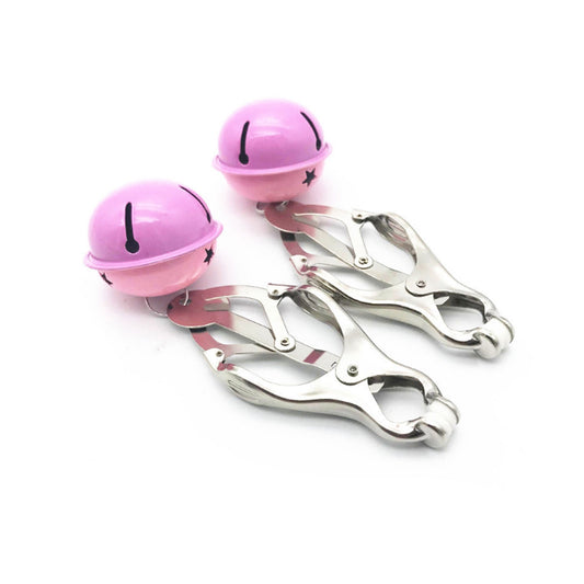 Pink Purple Metal Clip Nipple Clamps With Screw Pi