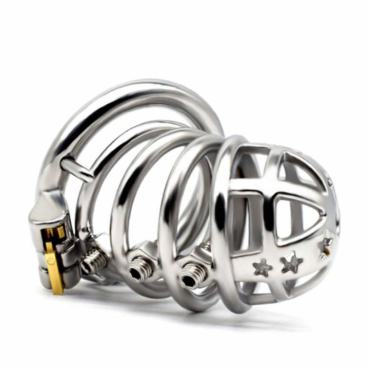 Master Slave Chastity Device 304 Stainless-steel M