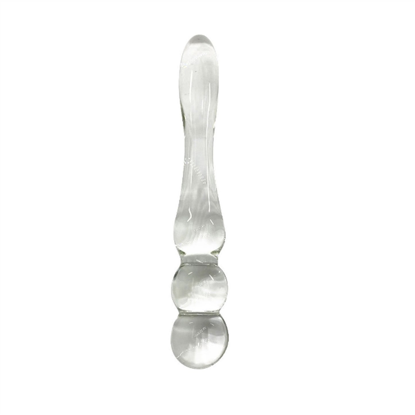 Crystal Glass Rod Dual-use Simulation Penis Passio