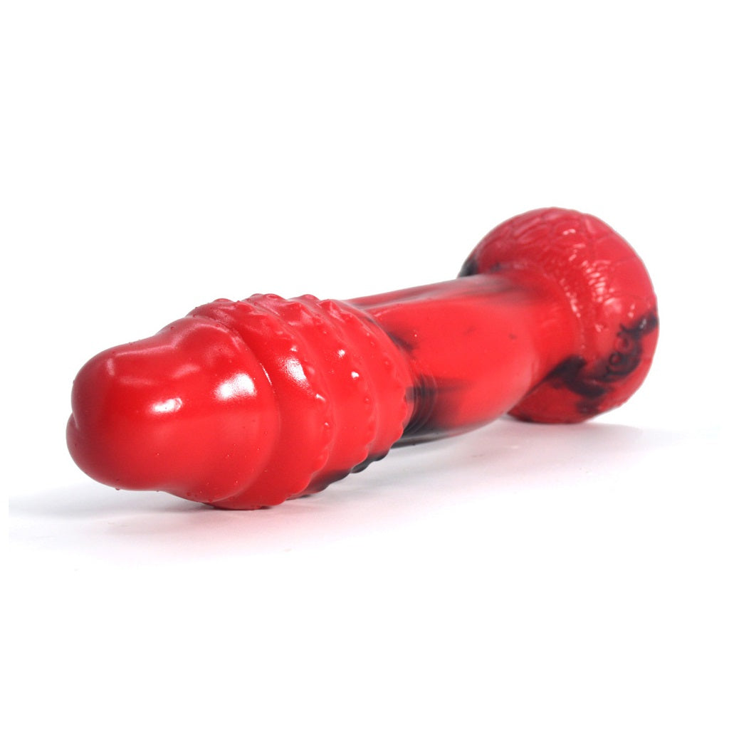 Bump Sofe Liquid Silicone G-Spot Dildo With Suctio