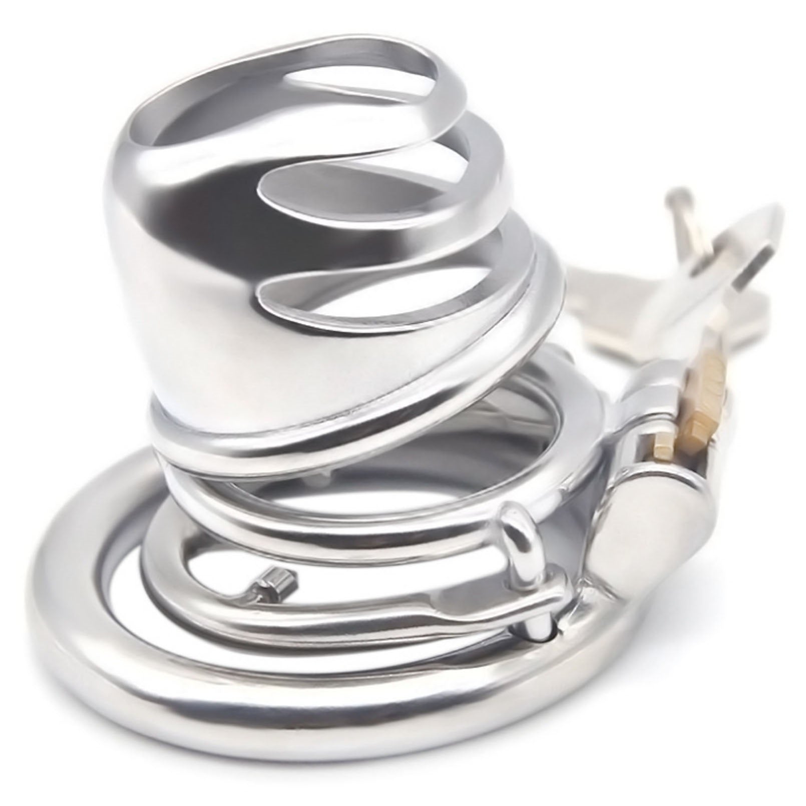 2-Rings Stainless Steel Protection Cage Lock For M