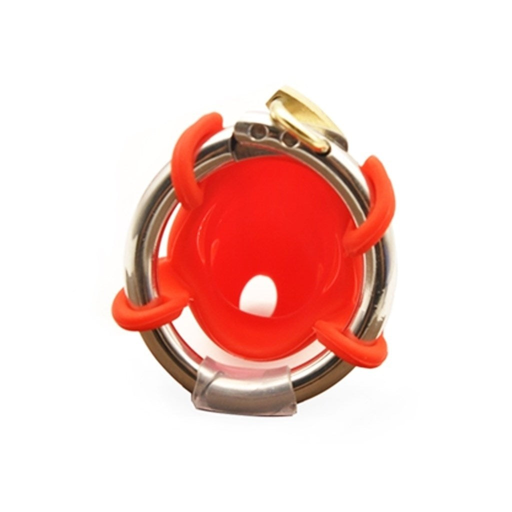 PVC Protection cage Stainless Steel Ring Male Lock