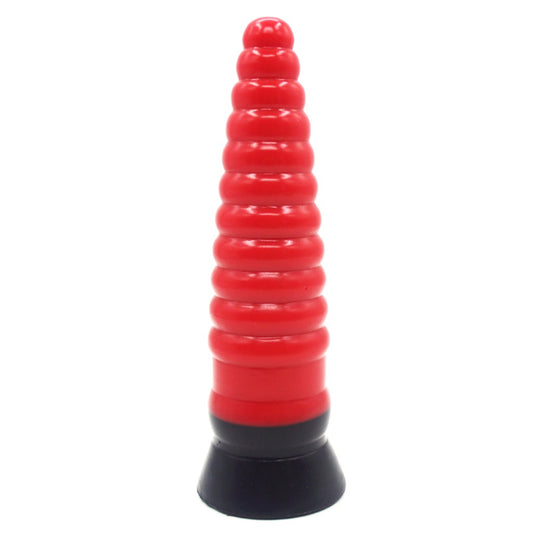 Black Red Liquid Silicone Dildo Penis With Suction