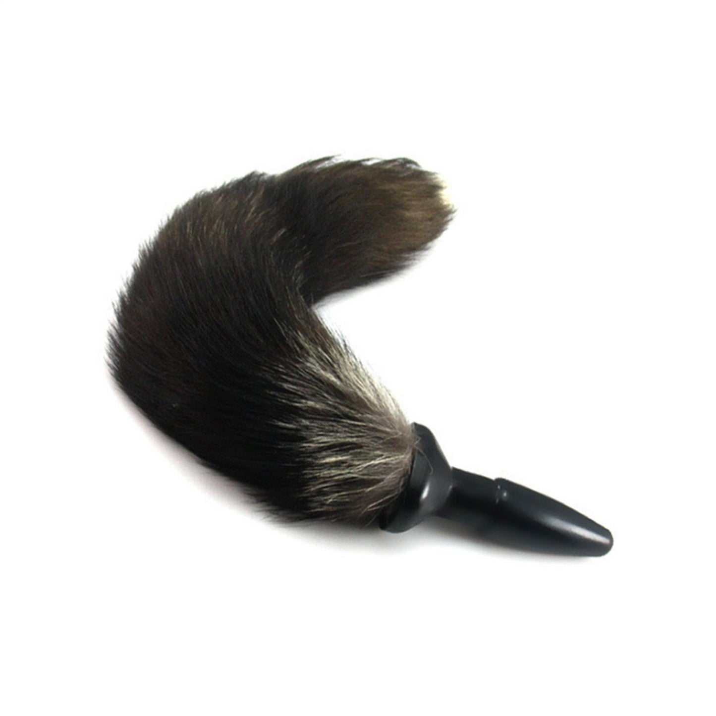 Fox Tail Stainless Steel Crystal Jewelry Plug For 