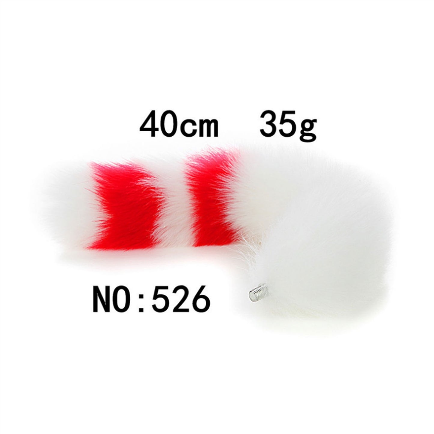 Faux fox tail anal plug ear hairpin set cosplay ad