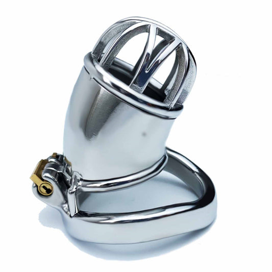 304 Stainless-steel Master Slave Chastity Device M