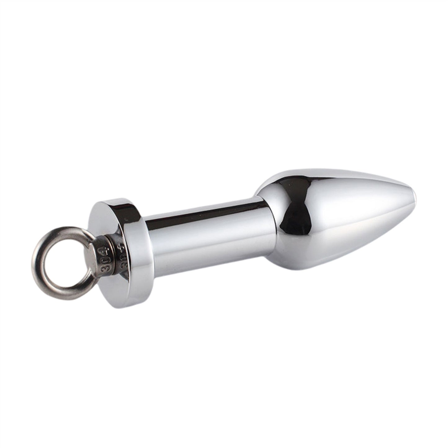 Metal Stainless Steel Anal Plug Removable Lifting 