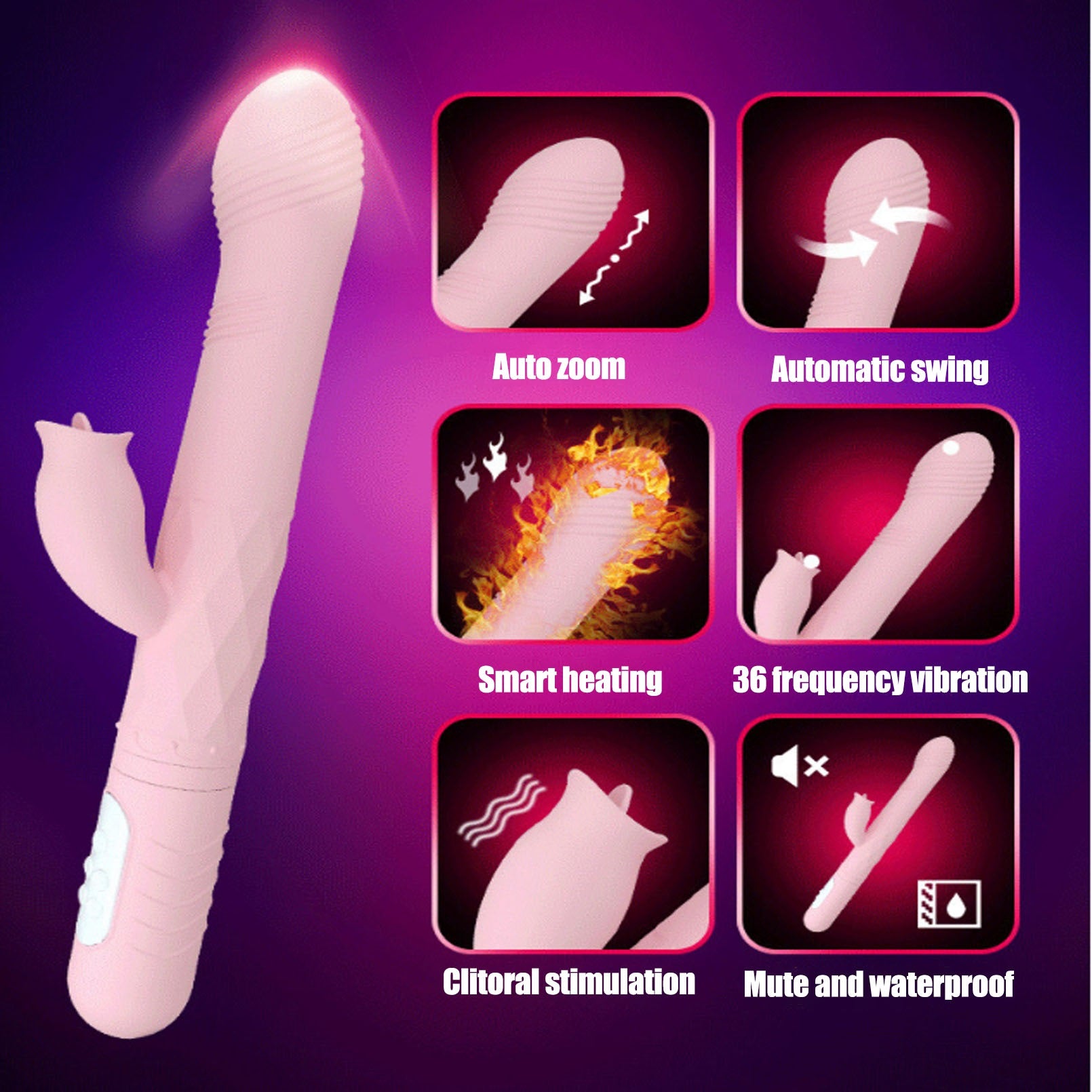 Suction & Vibrators Temptation for self-use clit vibrator female teles –  S-E-X-Toy