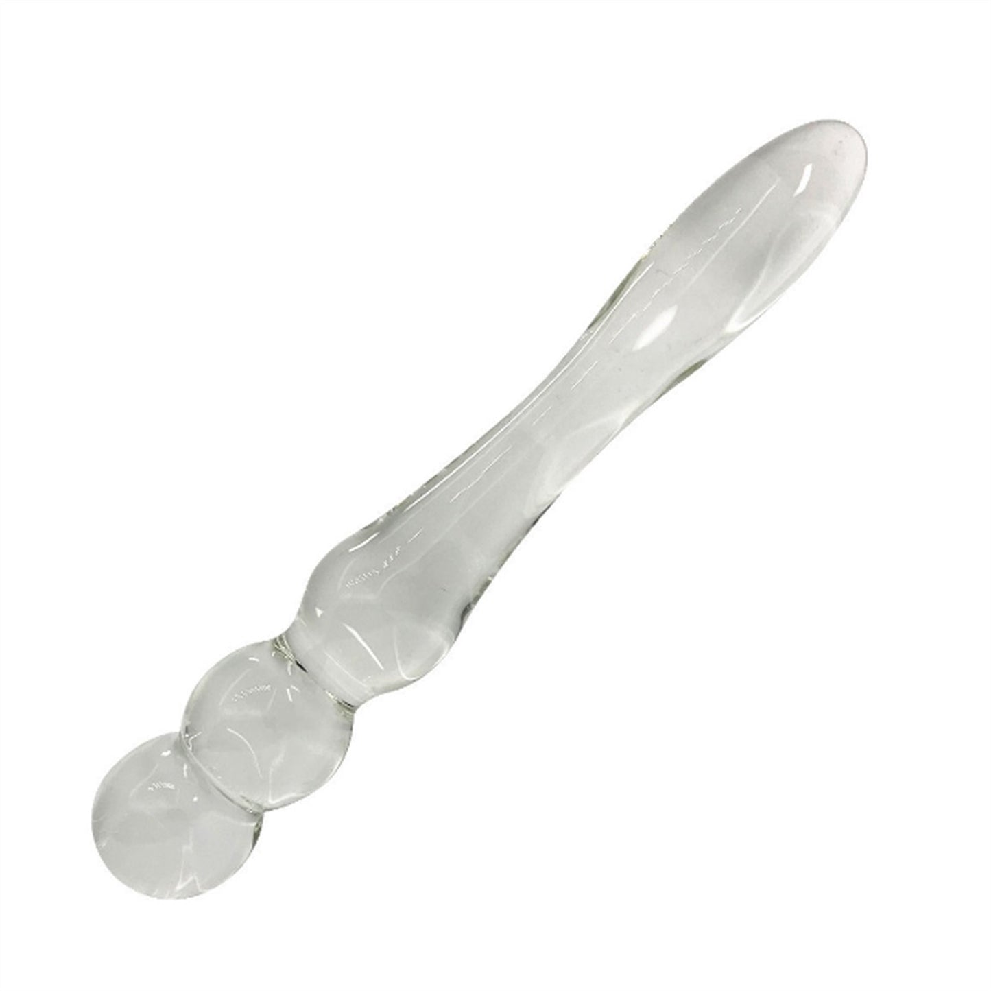 Crystal Glass Rod Dual-use Simulation Penis Passio