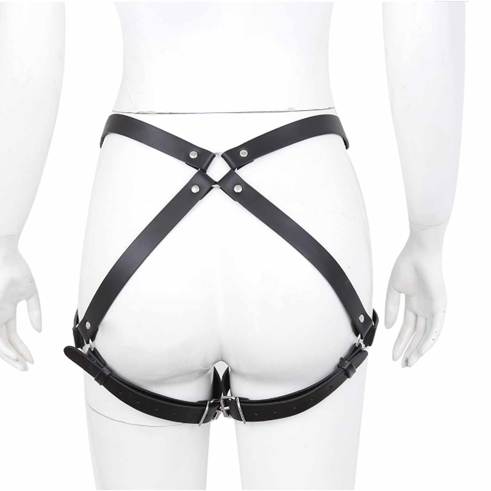 Female Chastity Belt Adjustable Stainless Steel Ch