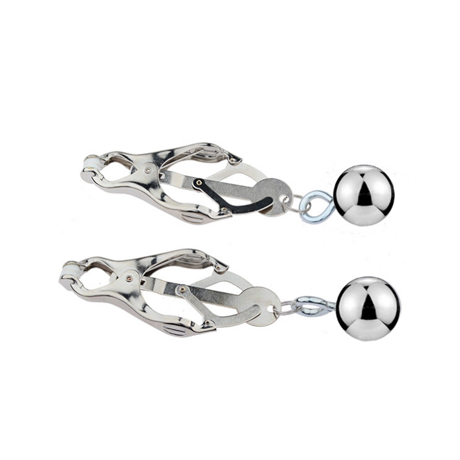 Gravity Ball Metal Clip Nipple Clamps With Screw P