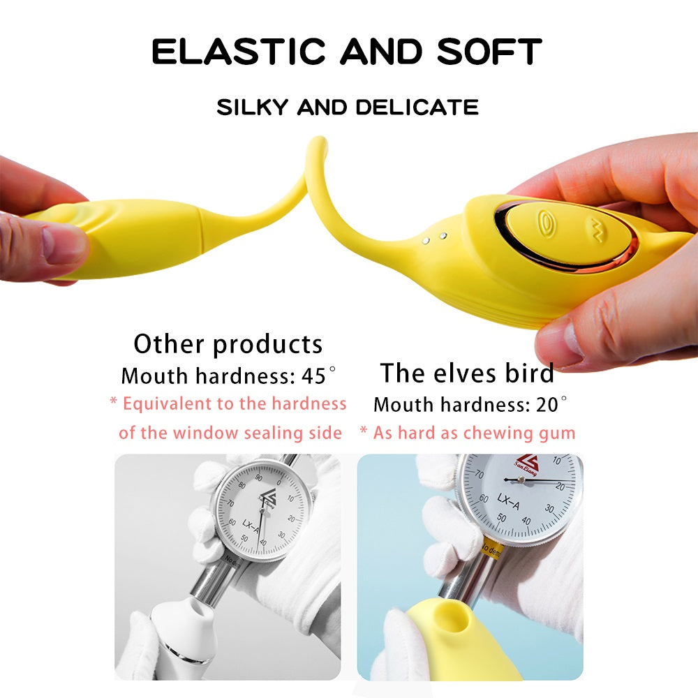 Fairy bird sucking and flapping vibrator sex toy S