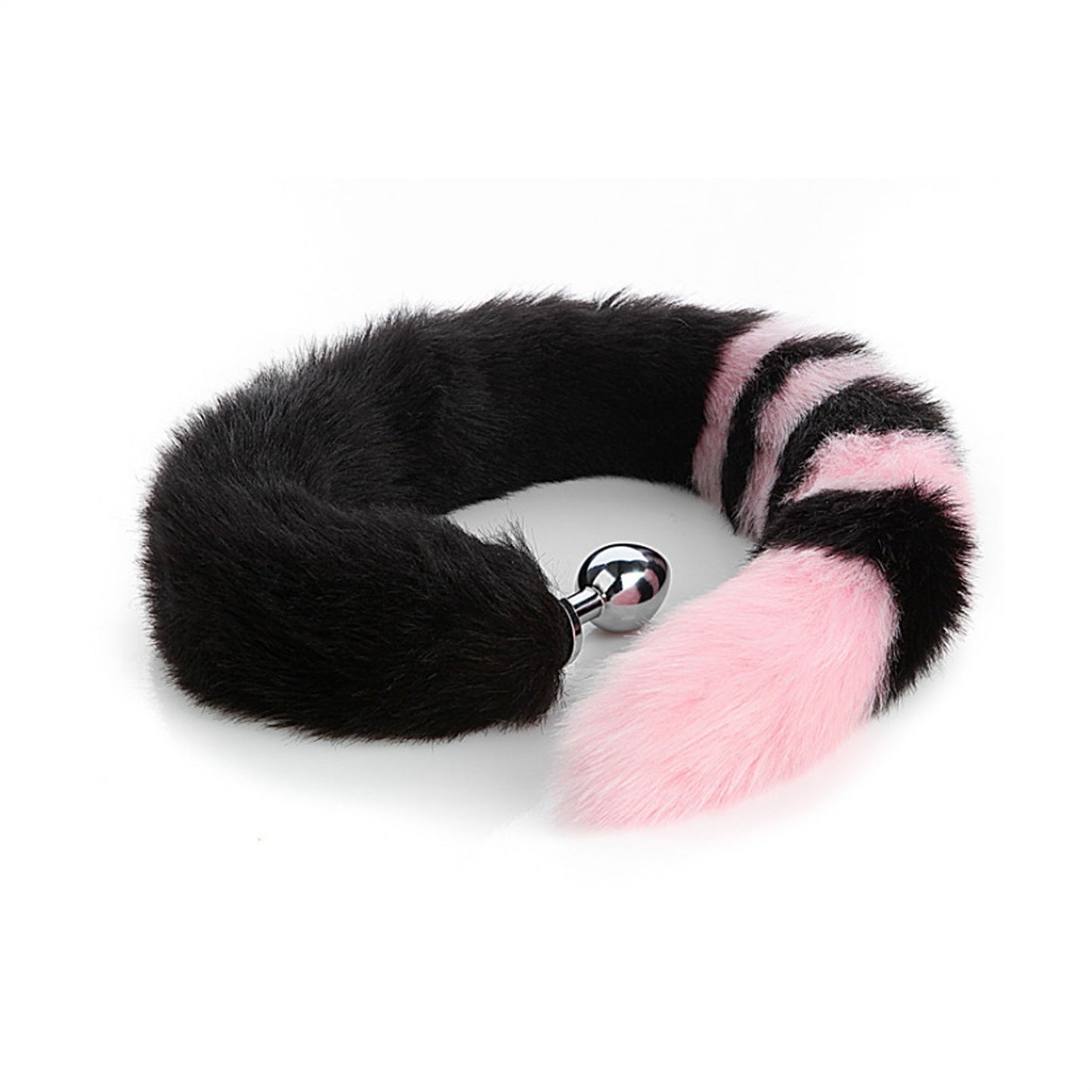 Removable Imitation Fox Tail Anal Plug For Couple 