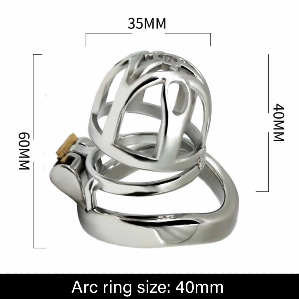 Metal Male Chastity Device Small 304 Steel Stainle