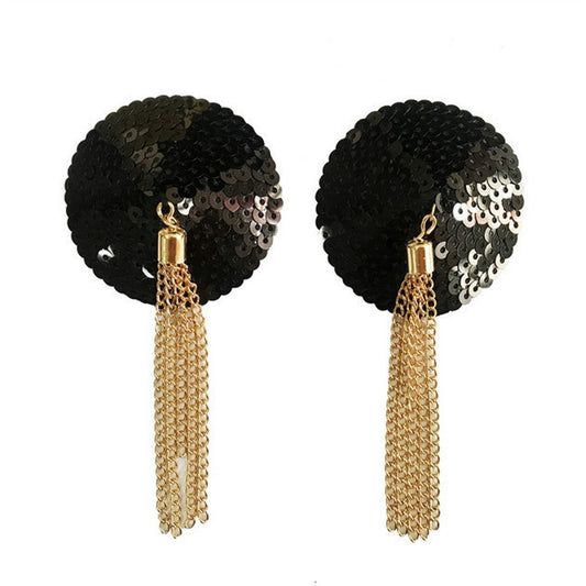 Underwear Accessories Sequin Metal Tassel Breast S