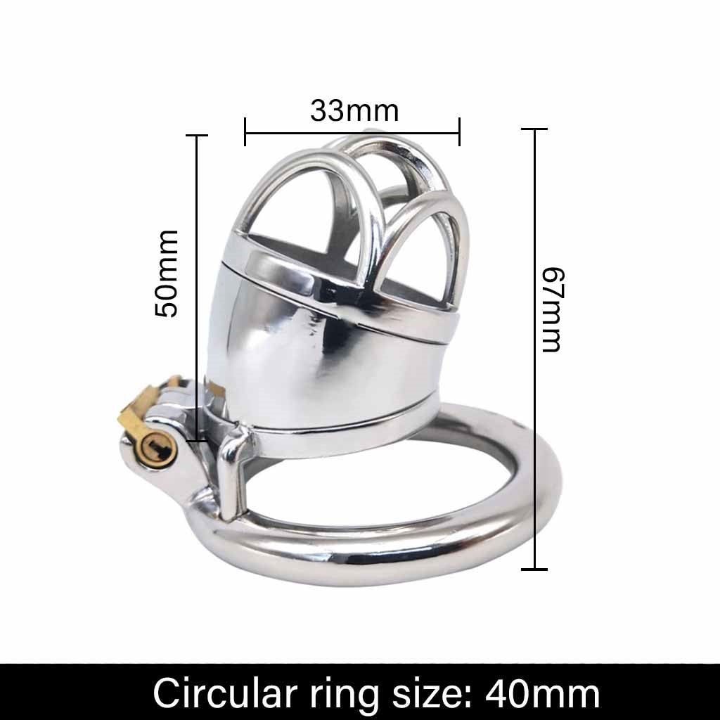 Ergonomic Design Chastity Device Male Virginity Lo