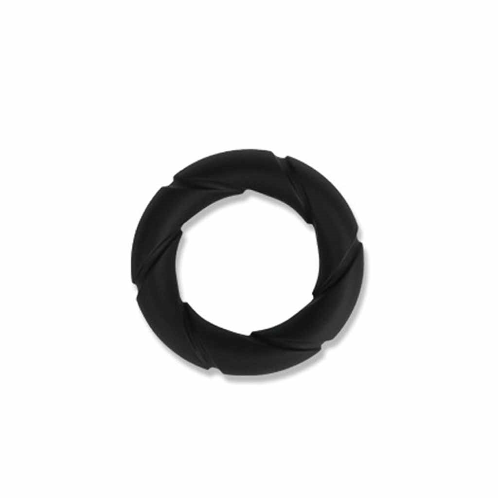 4-Piece Cock Ring Set, 1.2-1.6 inch, 100% Silicone