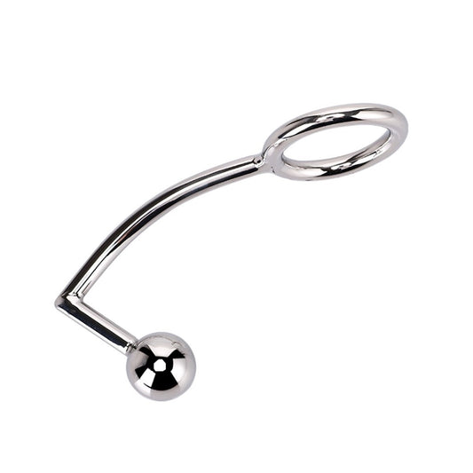 Stainless Steel Metal Chrysanthemum Hook with Ring