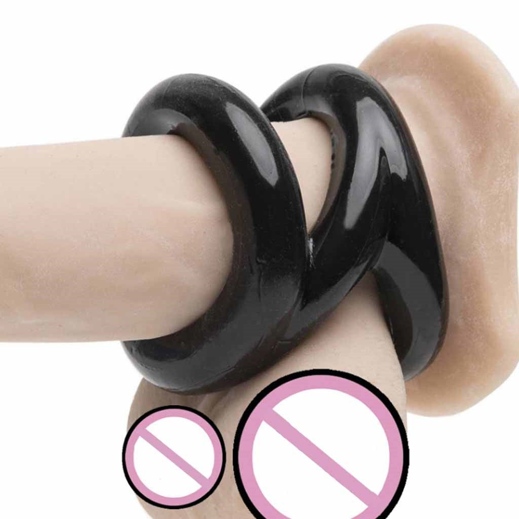 Silicone Cock Ring Erection Enhancing Medical Grad