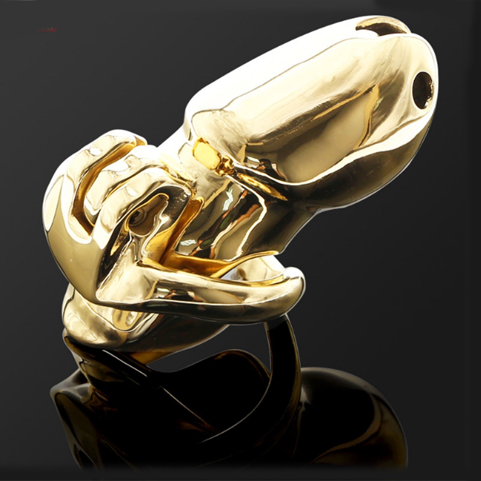 Gold Metal Chastity Lock Chastity Device Penis Res