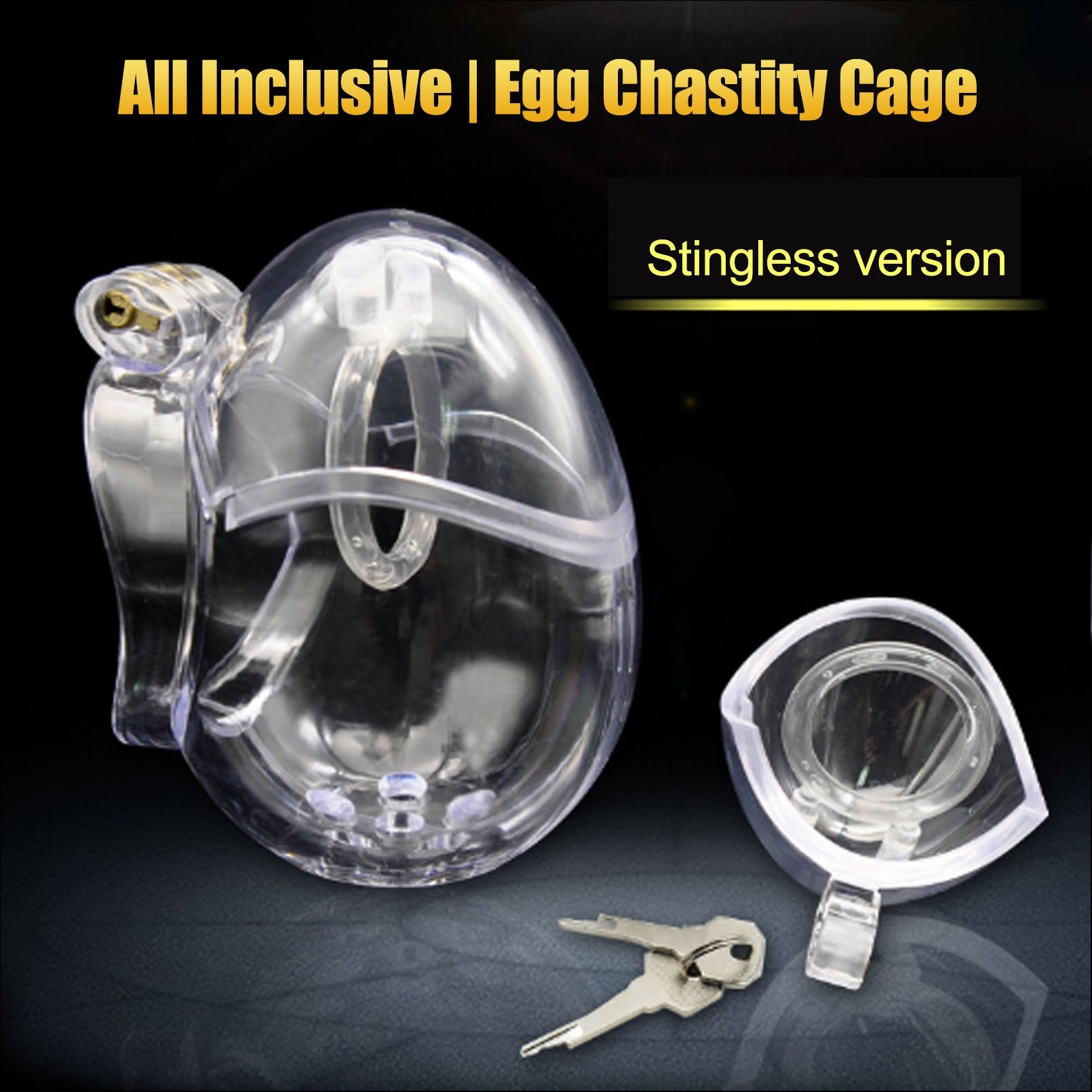 Men's Self-designed Fully Restrained Egg-shaped Ch