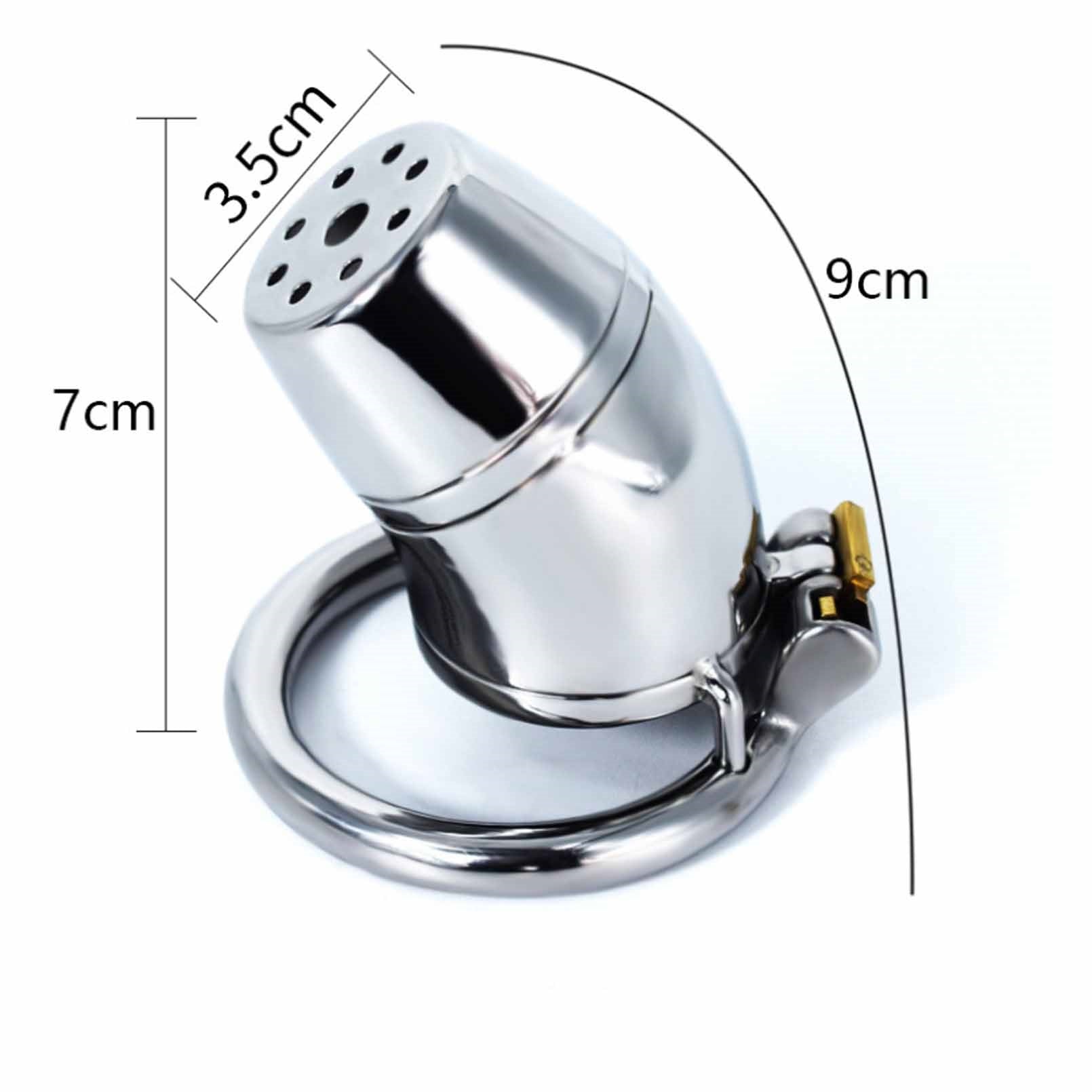 Male Stainless Steel Penis Restraint Protection Ca