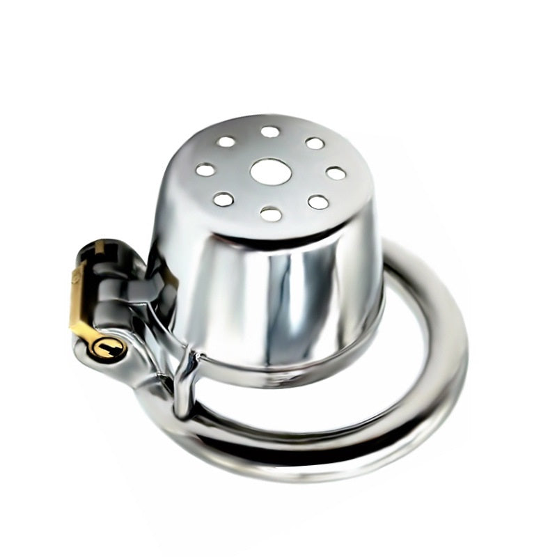 Metal SM Metal Male Chastity Locks Dick Bird Cage 